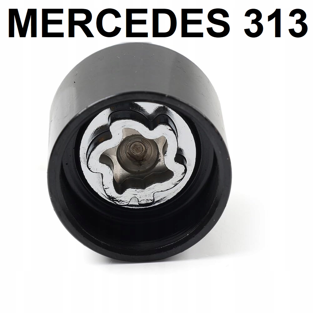 Nástavec Zlodějka Adaptér Pro Zabezpečení Šroubů Kol Mercedes Typ: 313