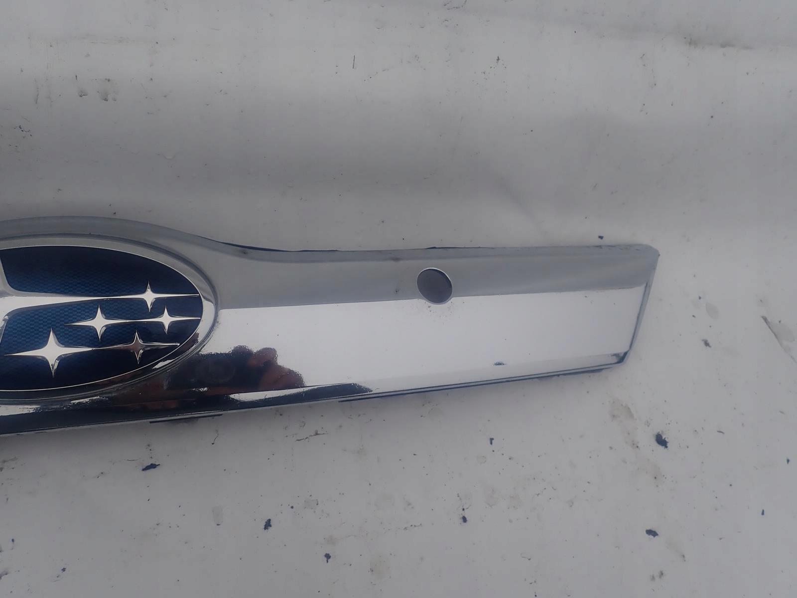 SUBARU TREZIA 11-14 cap moulding CHROM bonnet