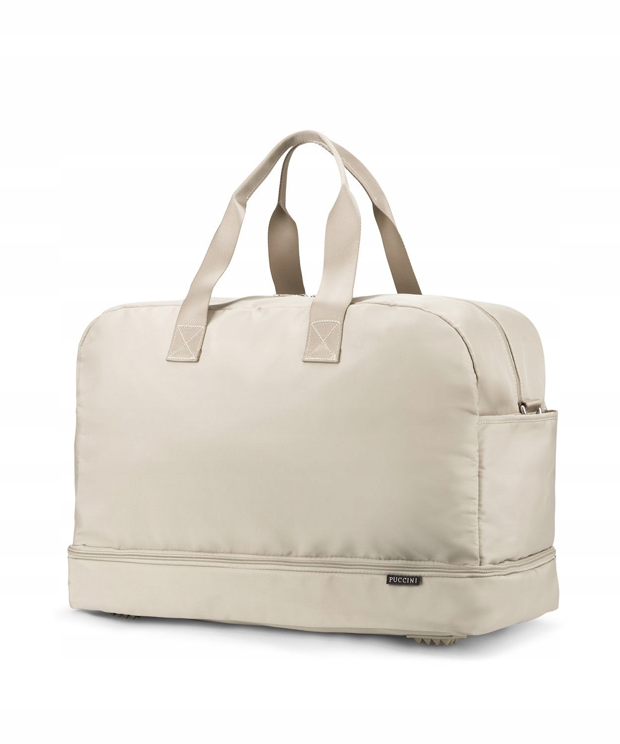 Torba Podróżna Sportowa Na Siłownię Fitness Trening Puccini Beżowa TM242-6A