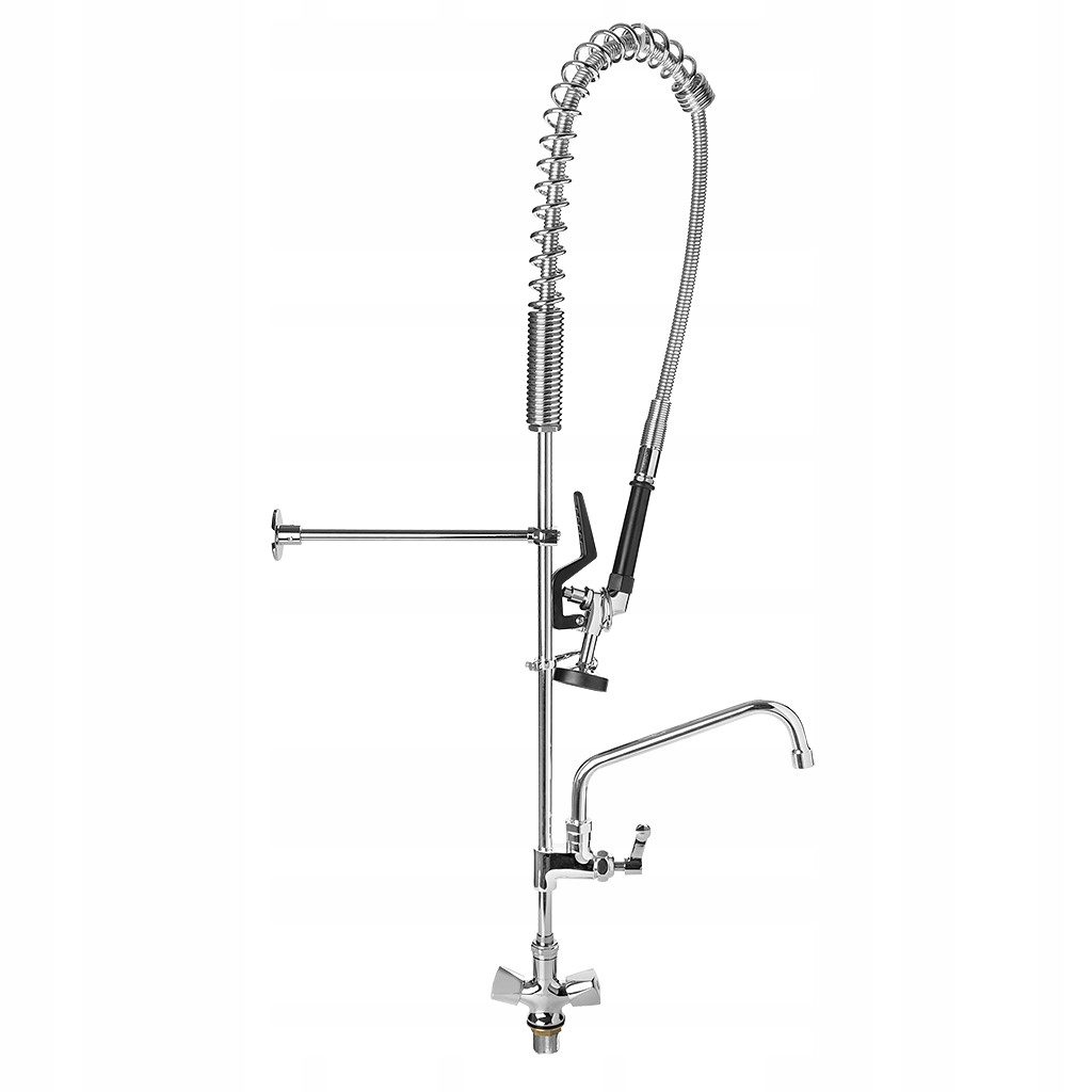 Gastronomická kuchyňská baterie do dřezu Mega-M s výtokem a sprchou