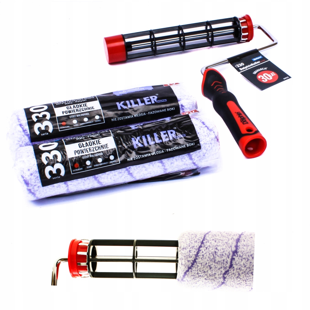 

Uchwyt 25cm 2 Wałki Killer 25cm/9mm Seria 330