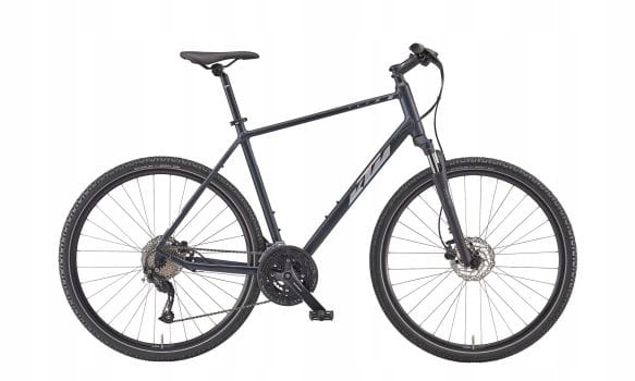 Crossové Kolo Ktm X-life Road Rám 56 CM Altus 2X9 Hydraulika Tmavě Modrá
