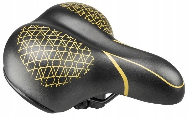 

Siodło Rowerowe Azimut City Gold 255x210MM