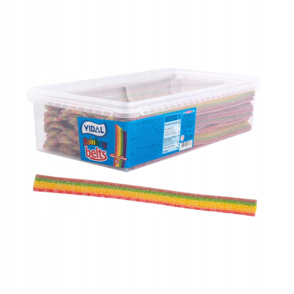 Kyselé pásky Vidal Multicolor 200 ks