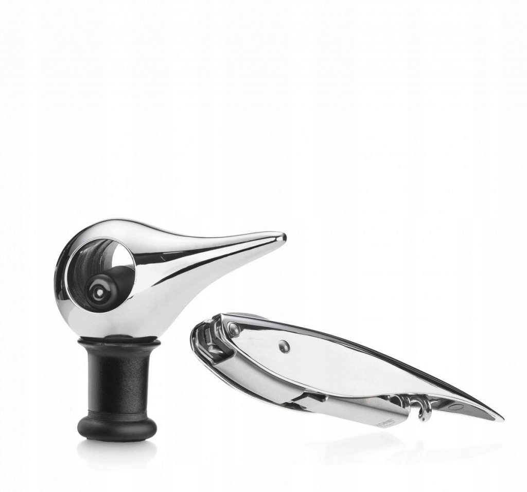 Zone Rocks Pomocník pre čašníkov korkovačka a zátka na fľašu vína oceľová