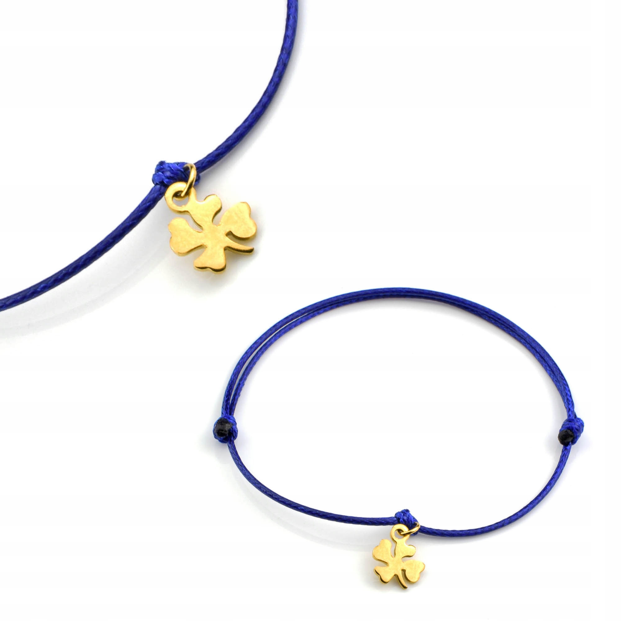 

Bransoletka Koniczynka Szczęścia Sznurkowa Kabała