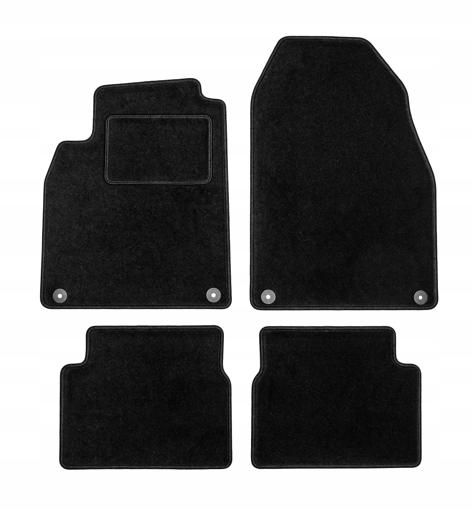

Saab 9-3 2002-2015 dywaniki welurowe stopery 5mm