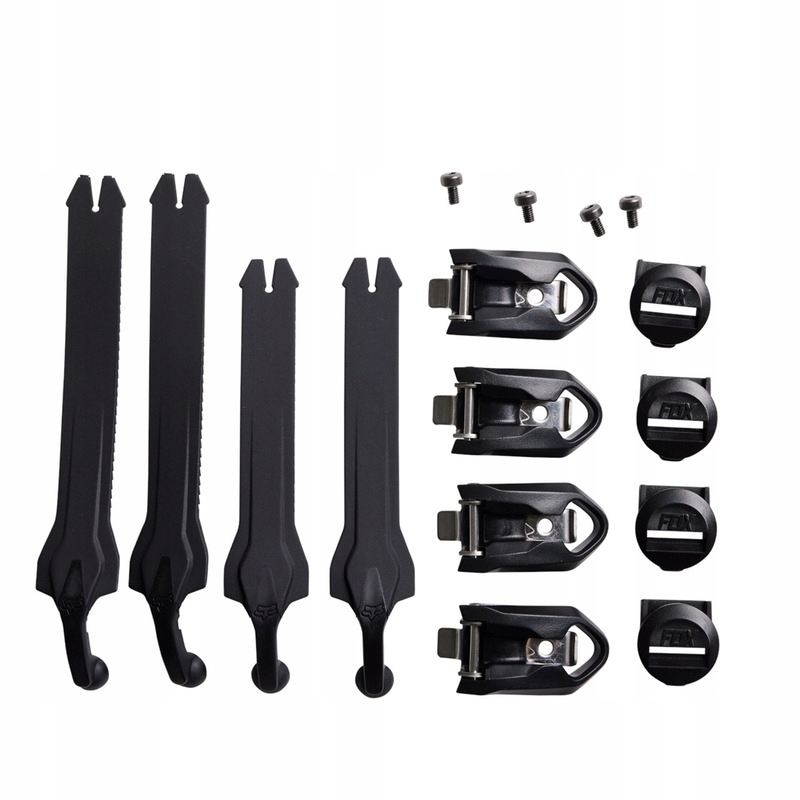 Sada Popruhov A Sponiek S Upevnením Fox 22 Comp Strap Kit Black Os (os)