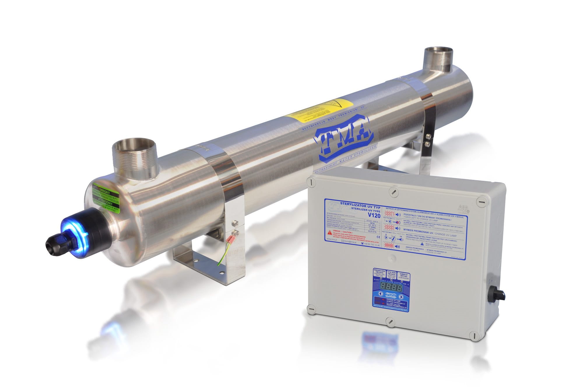 Uv lampa pro sterilizaci vody TM0 Tma 16,6 m3/h
