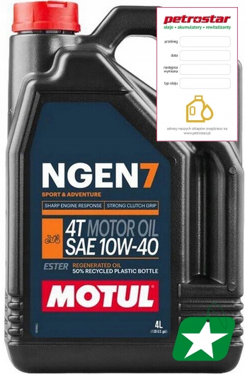 MOTUL NGEN 7 10W40 4T 4L