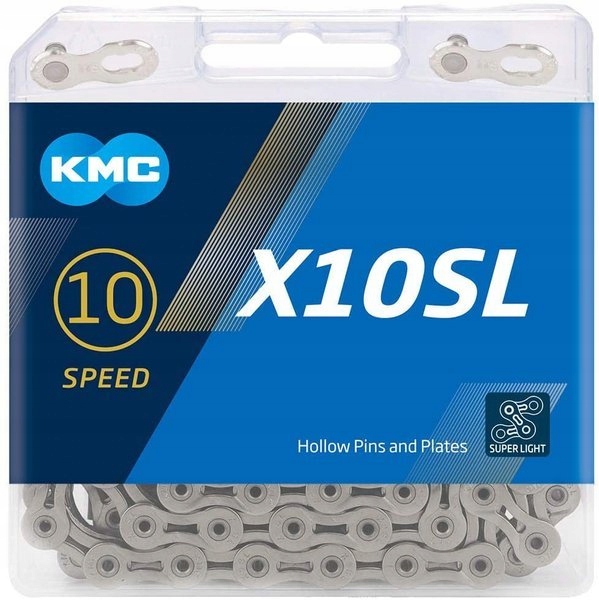 

Łańcuch Kmc X10SL 10-rzędowy, 114 ogniw, Box