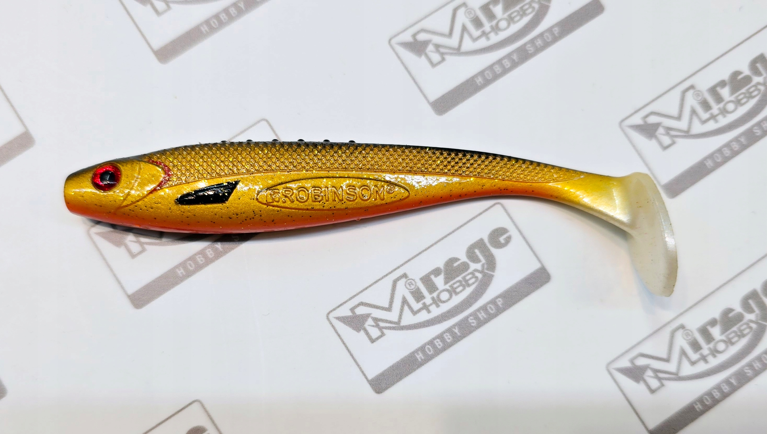 Guma Robinson Longinus 10cm Gold Na Szczupaka Sandacza Killer