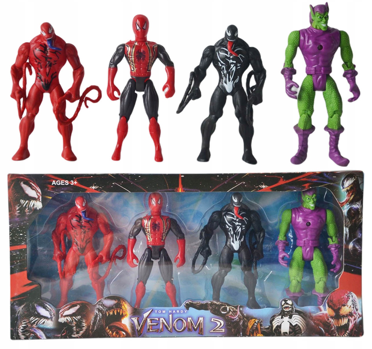 

Zestaw Avengers 4 Figurki Venom Goblin