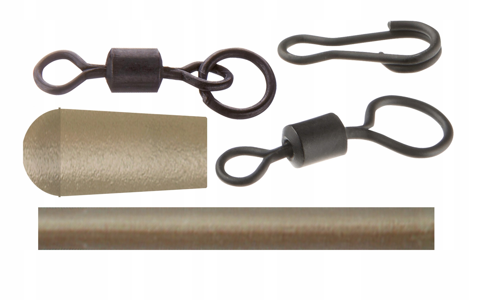 Łącznik Cormoran SandPro Carp Running Rig Set sand 5 kpl.