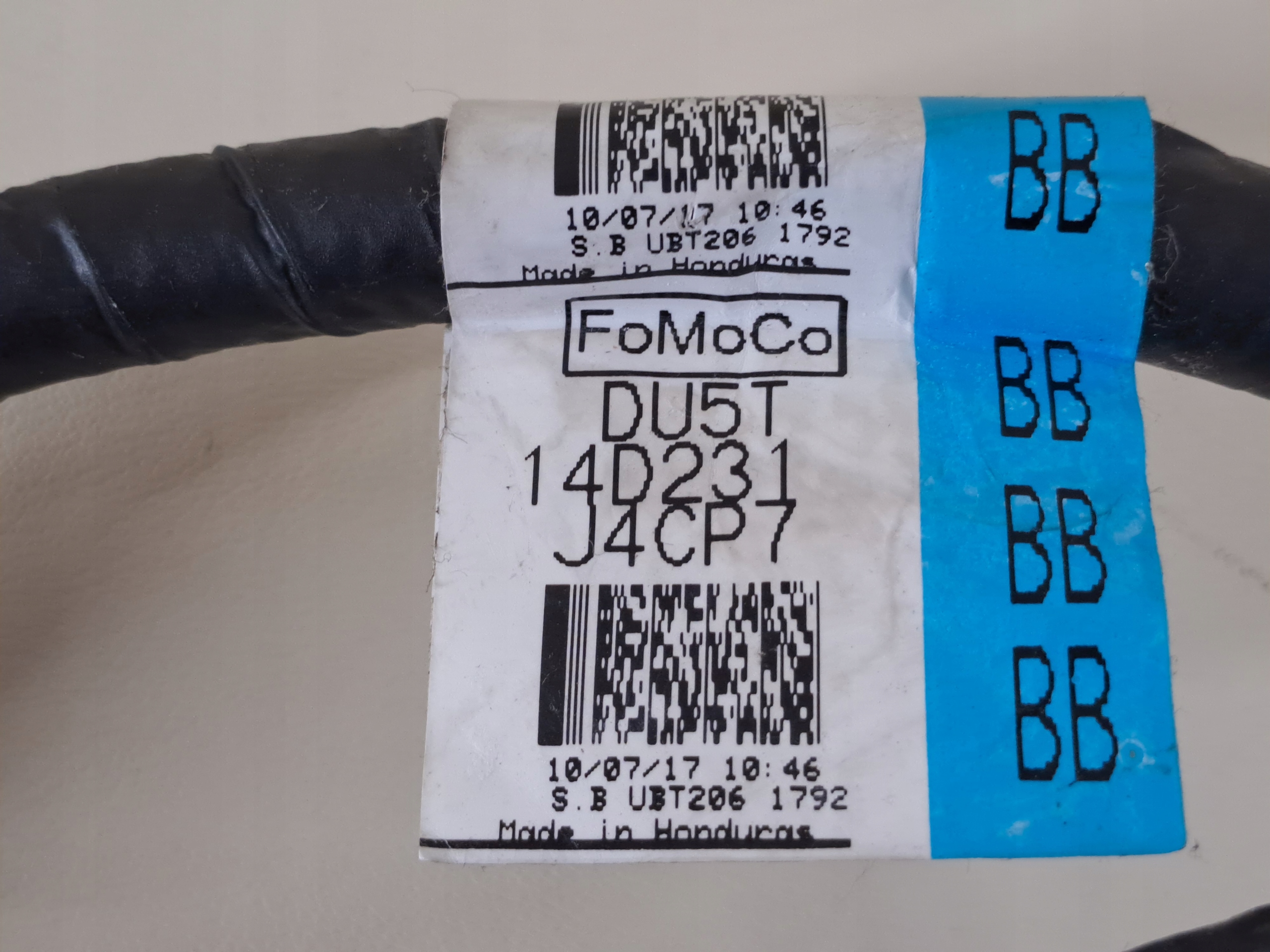 bundle wiring seat driver´s left front. FORD MONDEO V MK5 17r