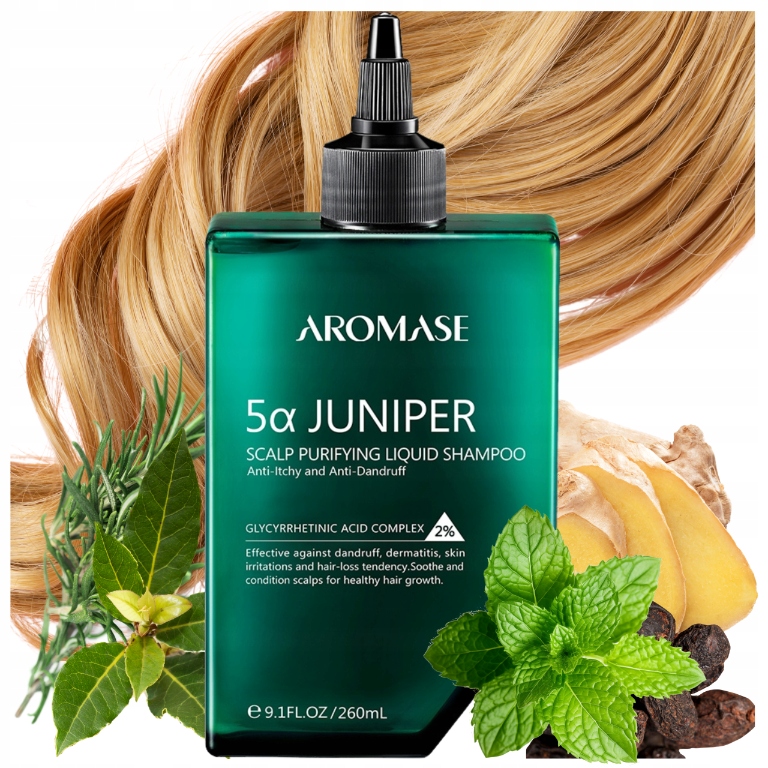 Aromase Szampon Płyn Oczyszczający Skórę Głowy 5A Juniper Scalp 260ML