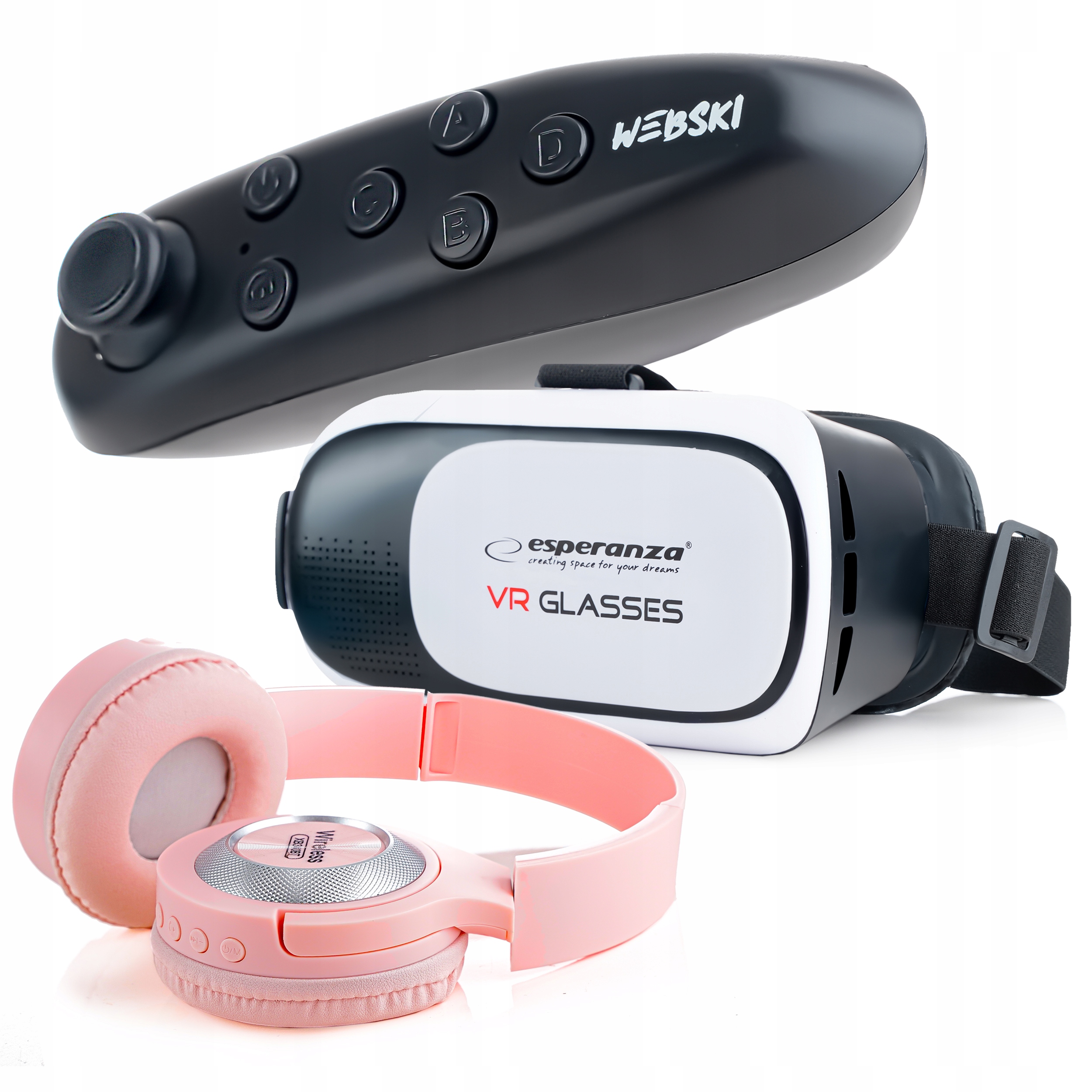 WIRTUALNA RZECZYWISTOŚĆ GOGLE 3D OKULARY VR 360