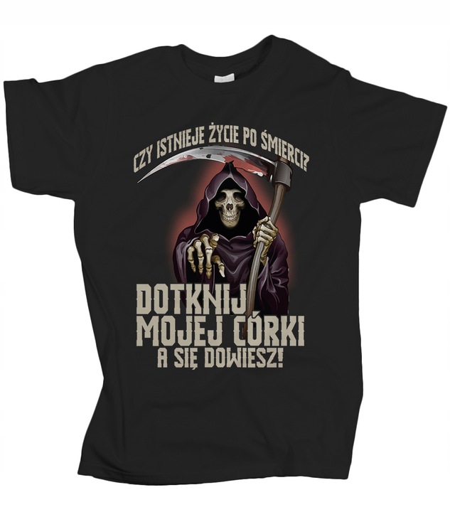 T-SHIRT KOSZULKA MĘSKA CÓRKA ŻYCIE ŚMIERĆ FUN Rodzaj gadżetu filmowy gamingowy książkowy, komiksowy muzyczny