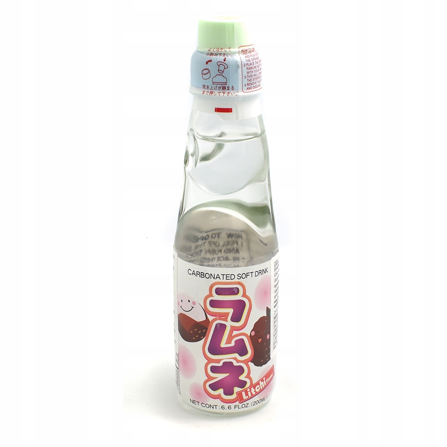 

Japońska oranżada Ramune Liczi Lychee 200 ml