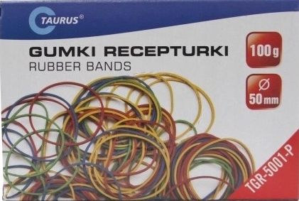 

Gumki recepturki kolorowe 50mm Taurus