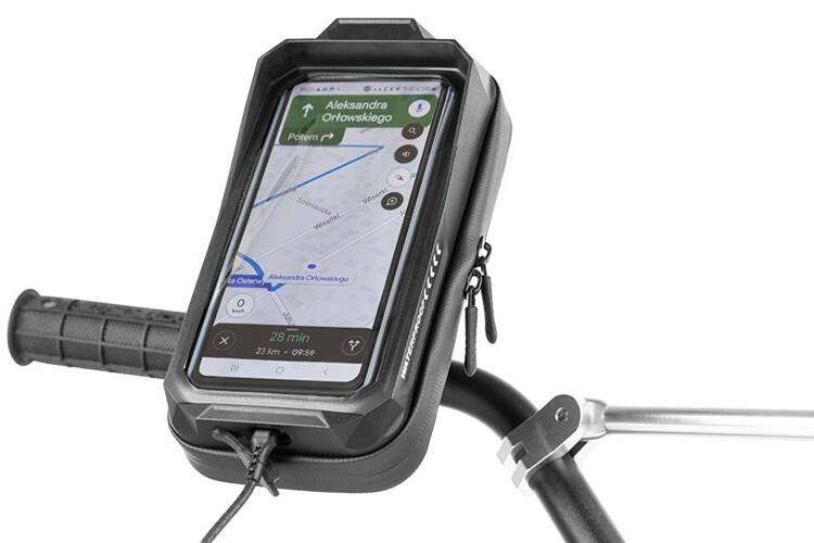 Etui Wodoodporne z Uchwytem Na Kierownicę i Lusterko Biketec Strong