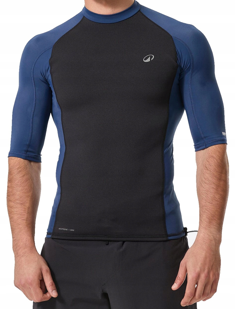 Koszulka Neoprenowa Cieplej w Wodzie Top Męski Pływania Anty-uv Kajak 2XL