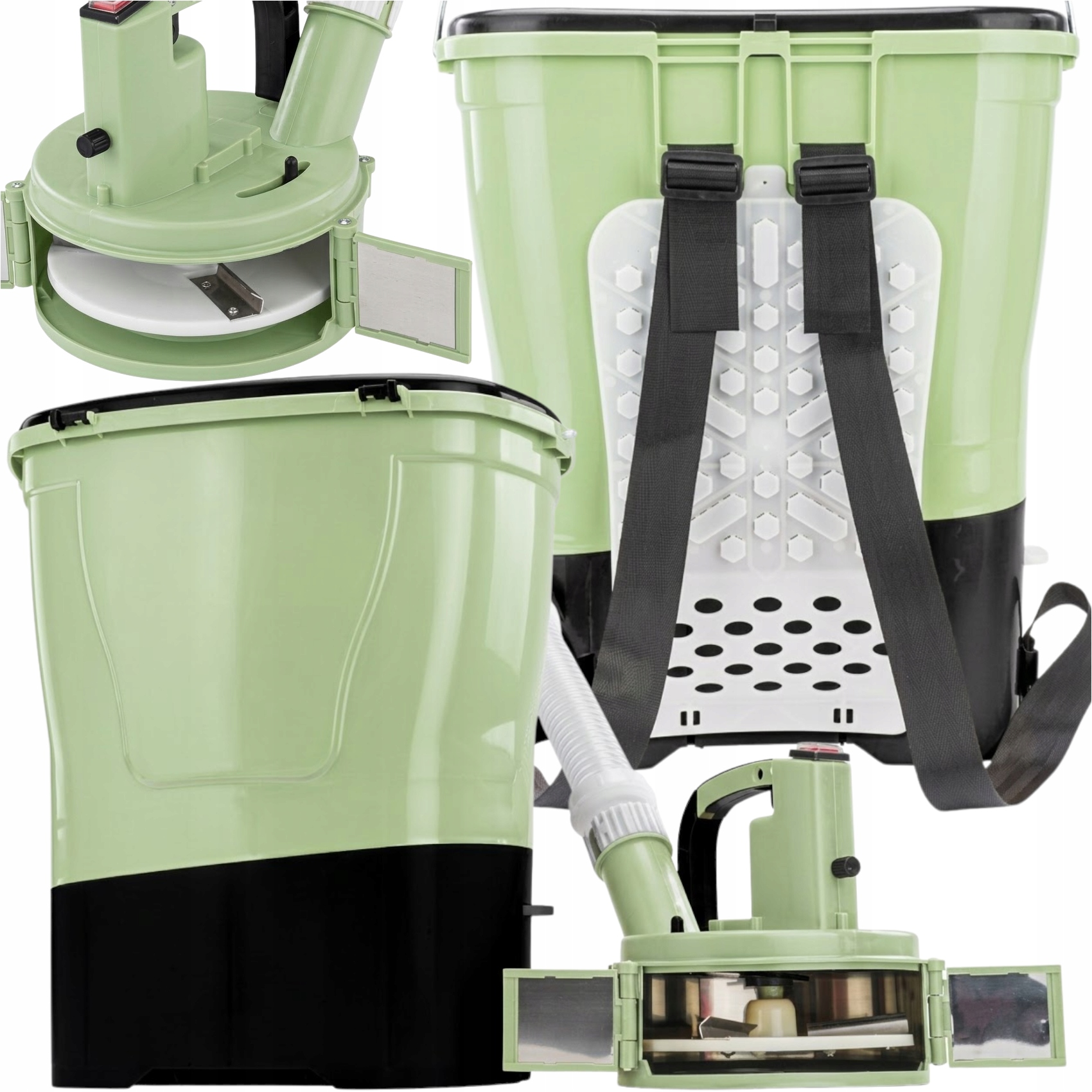 Akumulátorový Secí Stroj Na Záda, Batohový Rozmetač Pro Setí Trávy Semen