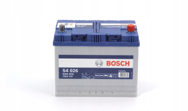 0092s40260 - Аккумулятор BOSCH S4 P + 70AH 630A