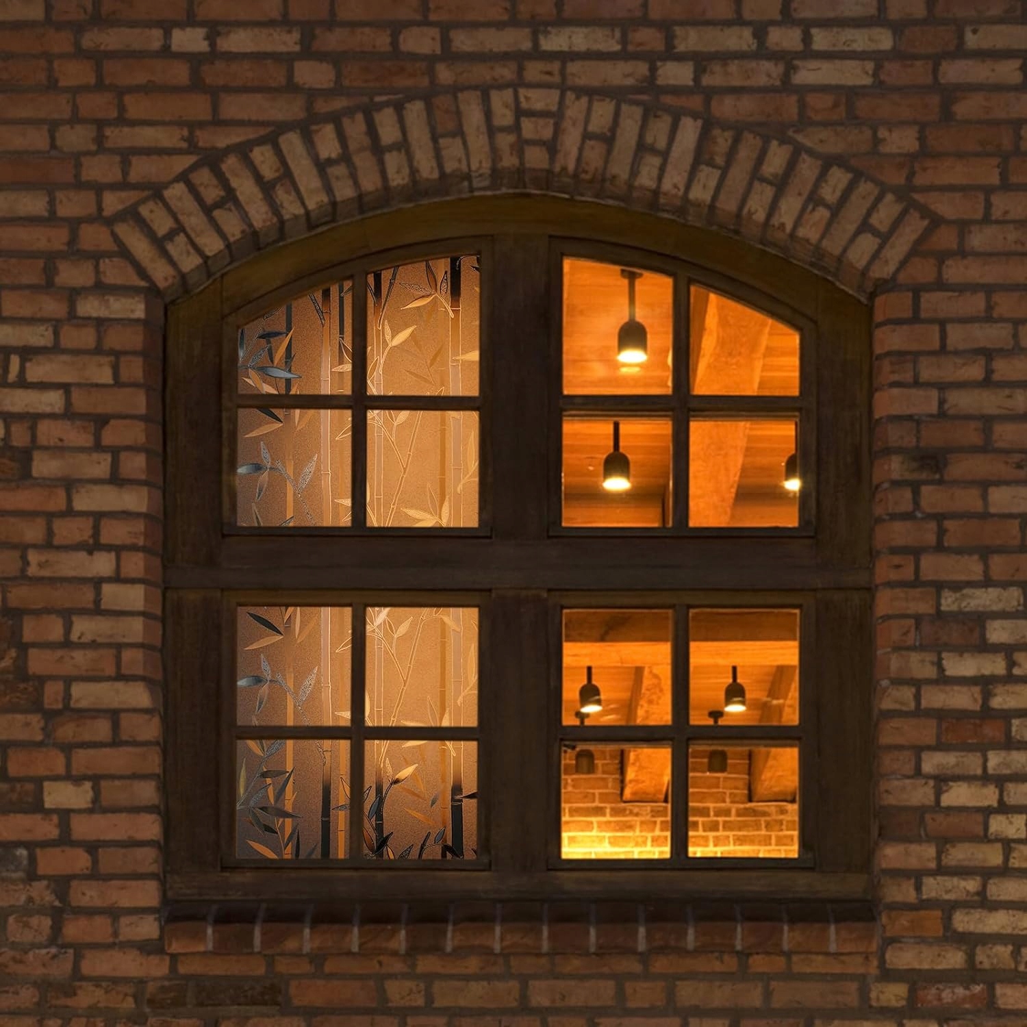 FOLIA NA SZYBĘ OKIENNA OZDOBNA BAMBUS DESIGN CHRONIĄCA PRYWATNOŚĆ 60*100cm Transparentność brak informacji