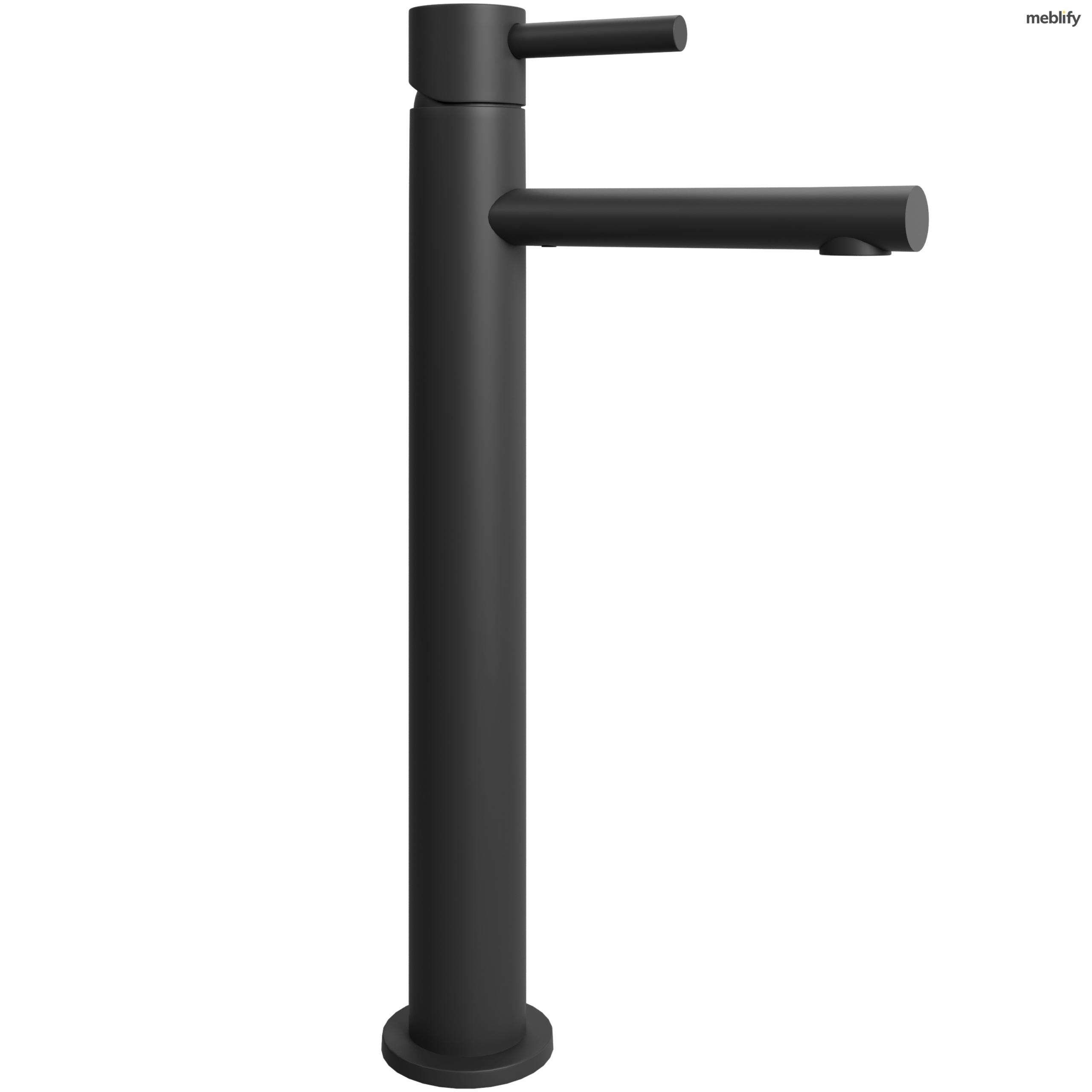 Słupek wiszący SELI czarny mat funkcjonalne Kolor mebla czarny dąb lefkas