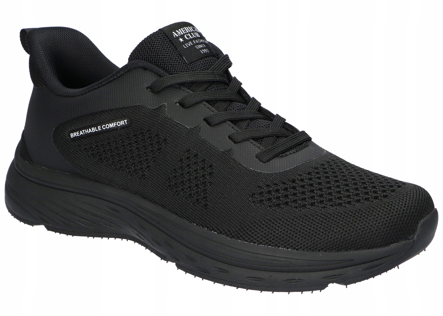 American Club FH95 Originální Pánské Sportovní Boty Lehké Tenisky Blk 45