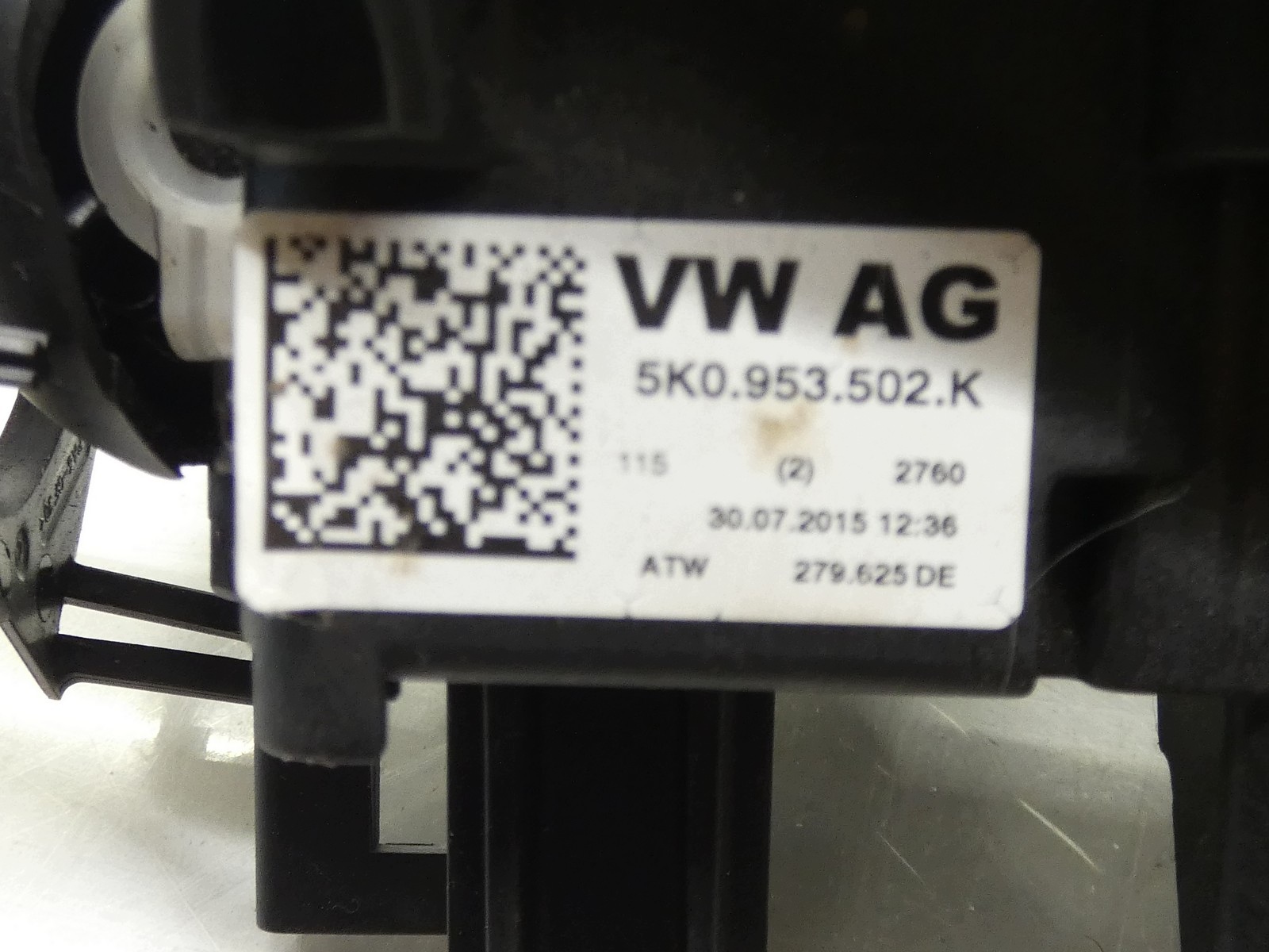 DEVIO LUCI TERGICRISTALLO TERGI ANELLO airbag VOLANTE DEVIO LUCI DEVIO VW TIGUAN e 5N 5K0953569B 5K0953521GE