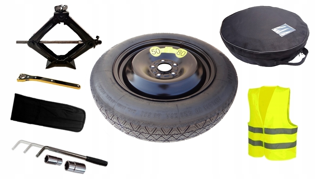 Dojezdové kolo 16 Volvo V40 II 125/80R16 Set