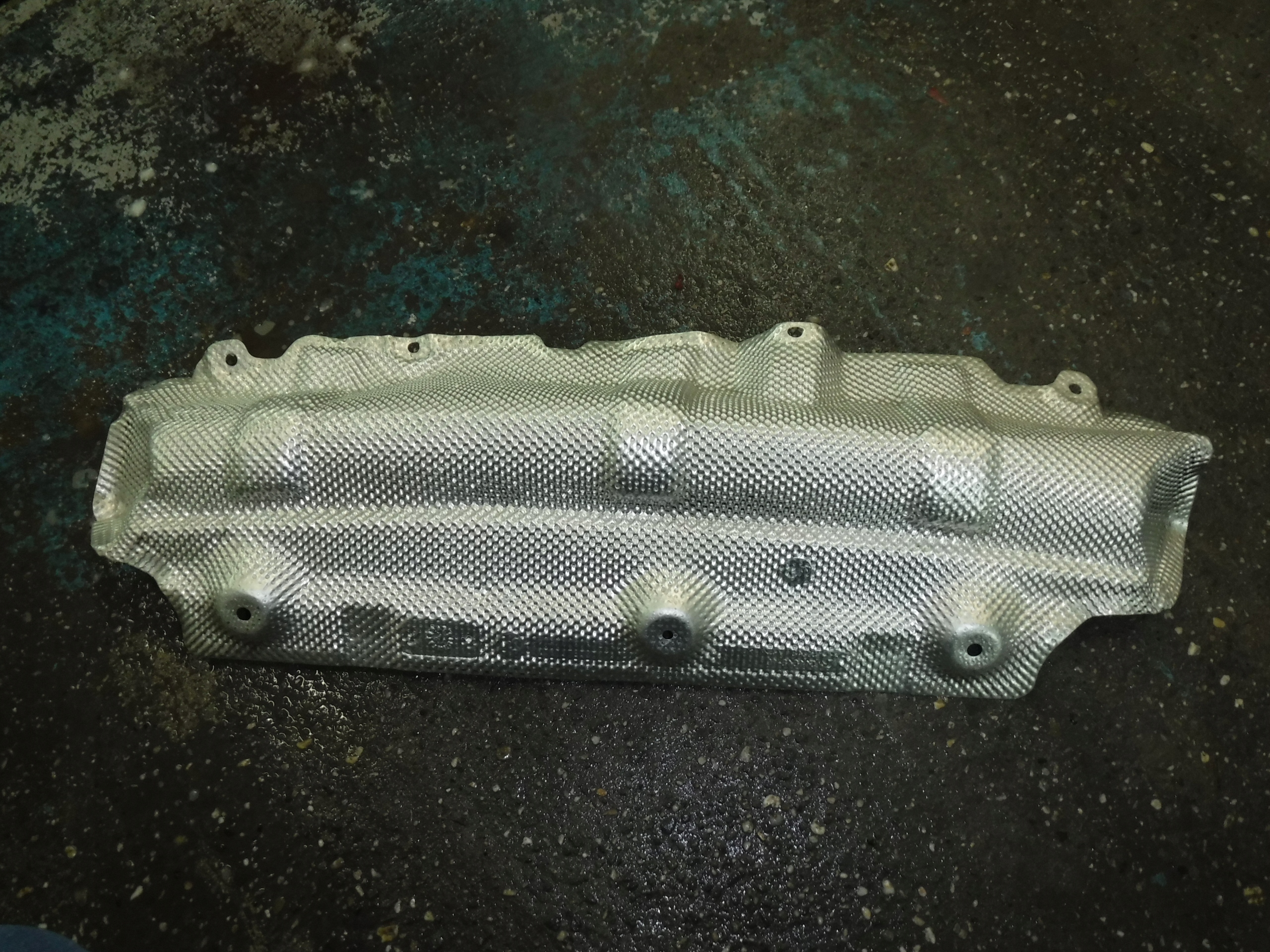 51487321619 - Тепловой щит выхлопа BMW F30 F32 F36