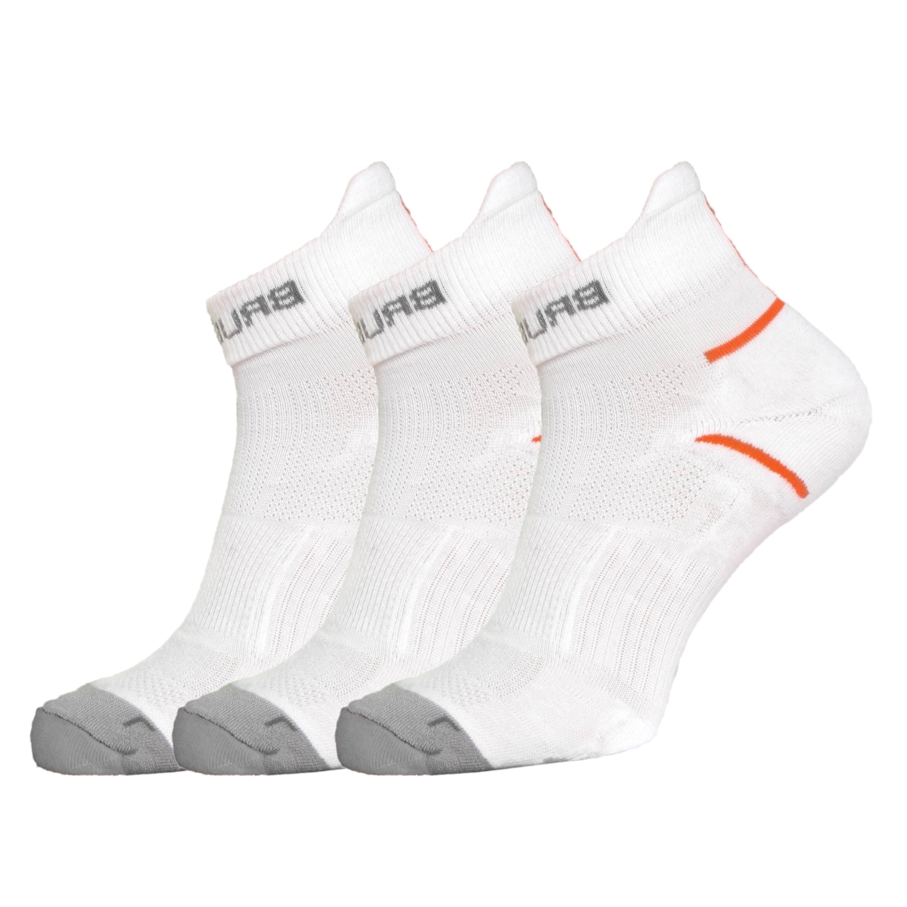 Brubeck skarpety męskie do biegania Running Light białe 39-41 3-pak