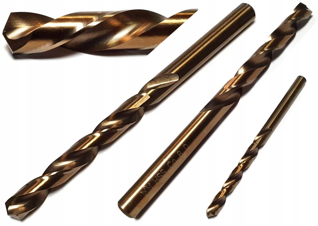 

Wiertło Kobaltowe Do Metalu 8 mm Cobalt HSS-Co