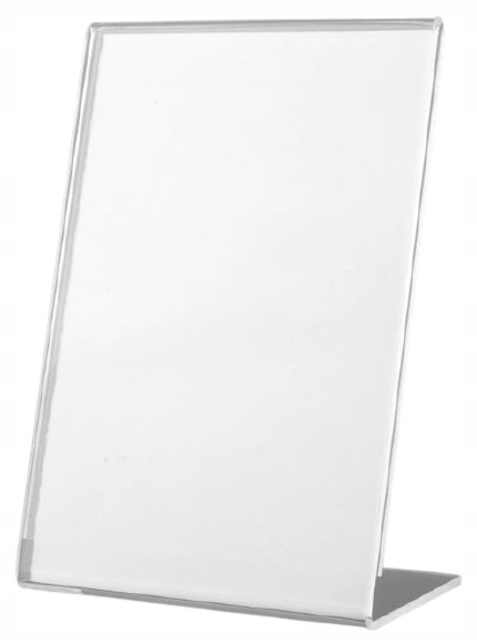 STOJAK NA ULOTKĘ A3 PIONOWY PLEXI