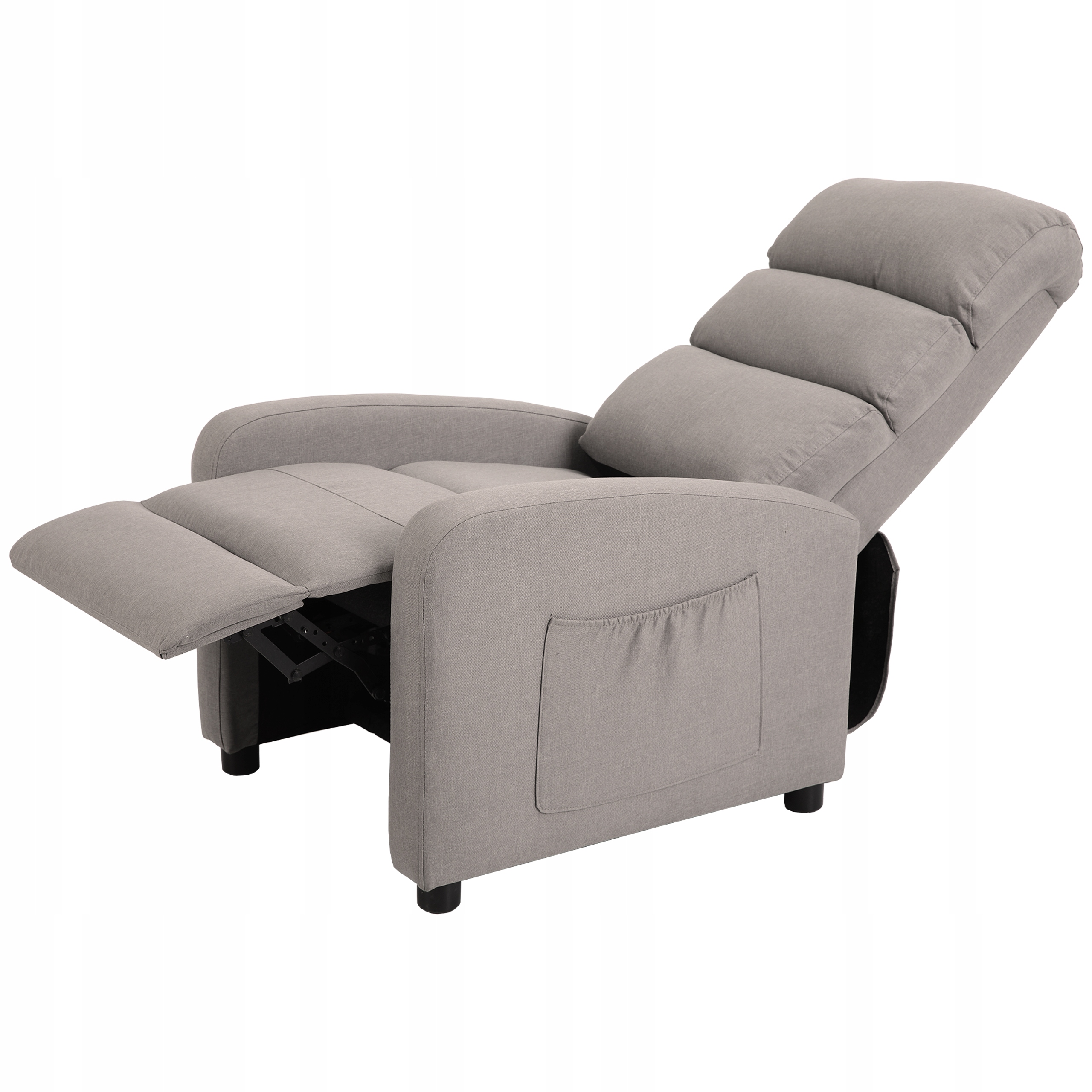 FOTEL ROZKŁADANY WYPOCZYNKOWY TAPICEROWANY DLA SENIORA SALONU CHILI II BEŻ Rodzaj rozkładany