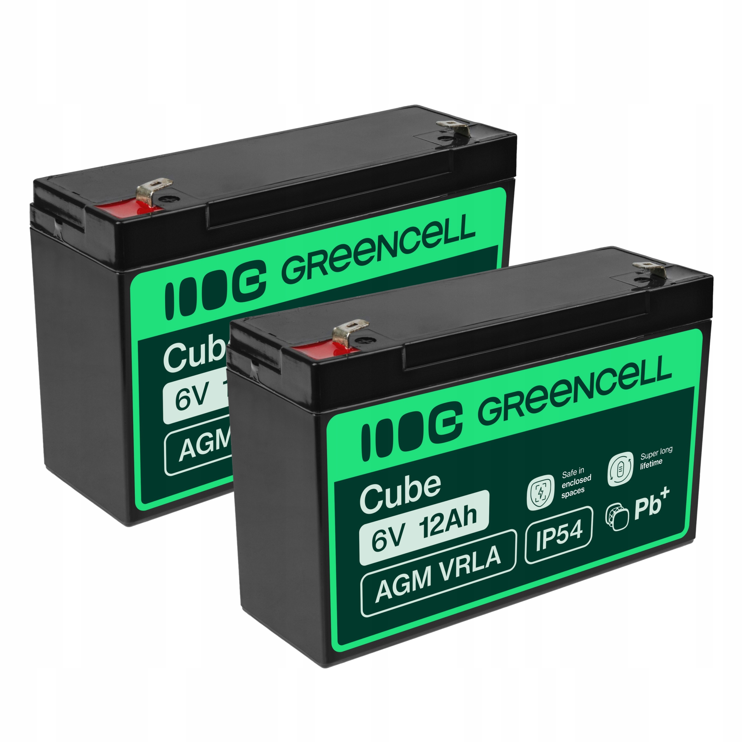 2x Zestaw Akumulatorów Agm 6V 12Ah do RBC3 Ups Apc pakiet baterii