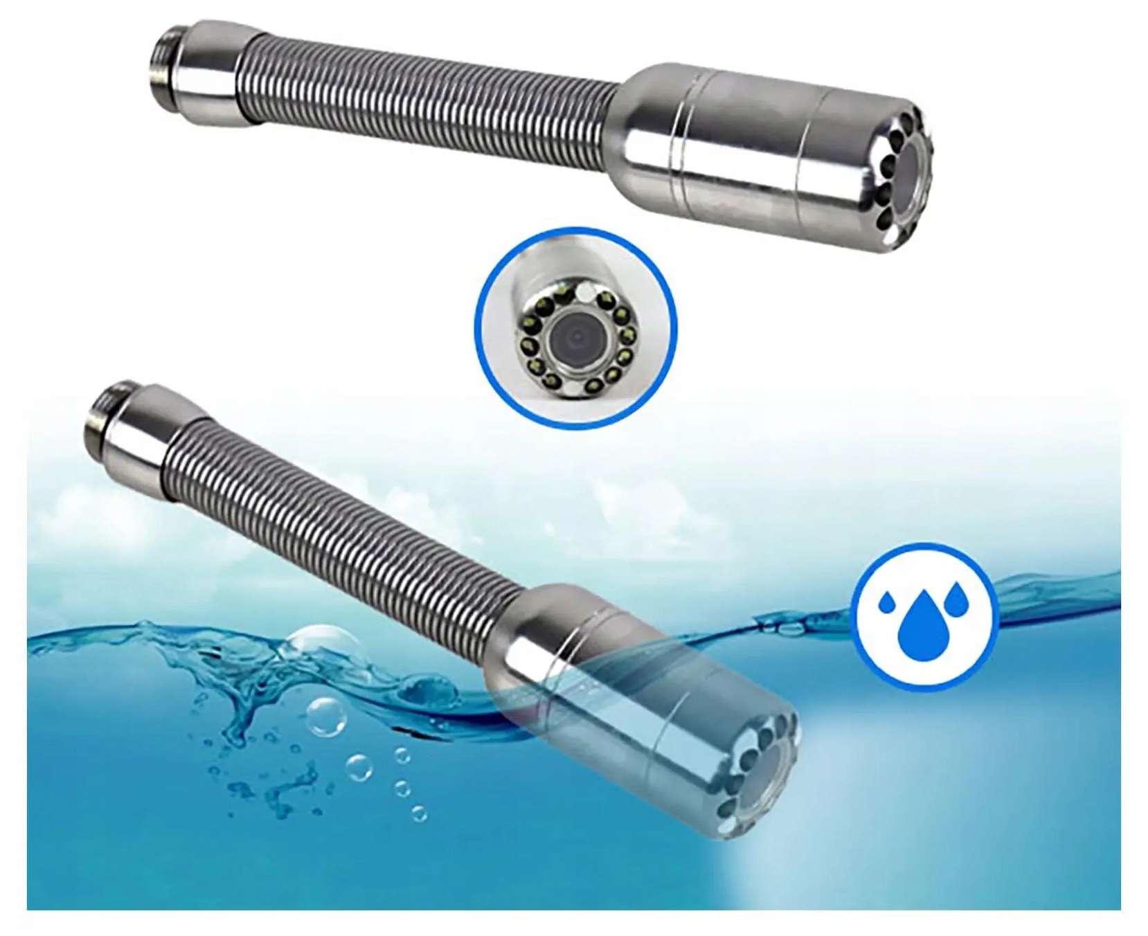 Kamera endoskopowa 50 m śr. 2,3 cm Steinberg Systems SBS-EC-500 10030556