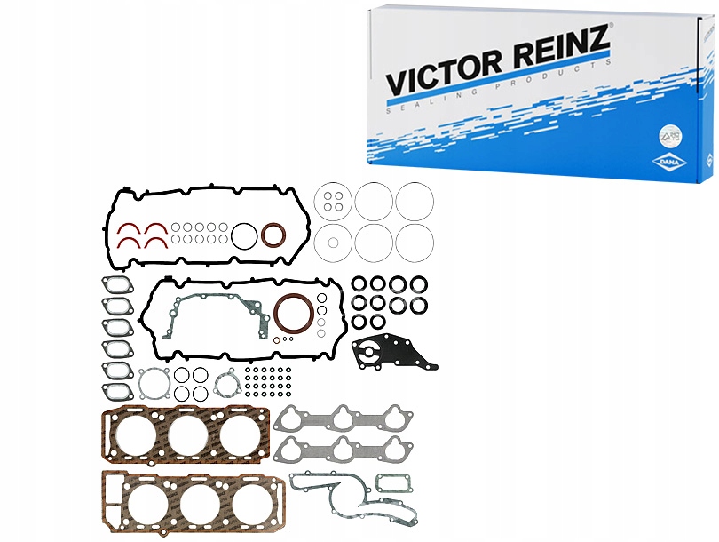KOMPLETNY ZESTAW USZCZELEK SILNIKA ALFA ROMEO 147 156 166 GT GTV