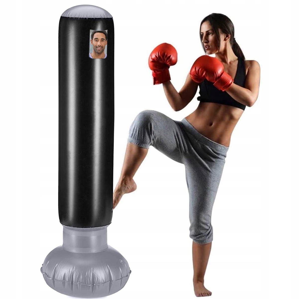 

Worek Bokserski Dmuchany Stojący Treningowy 1,63M