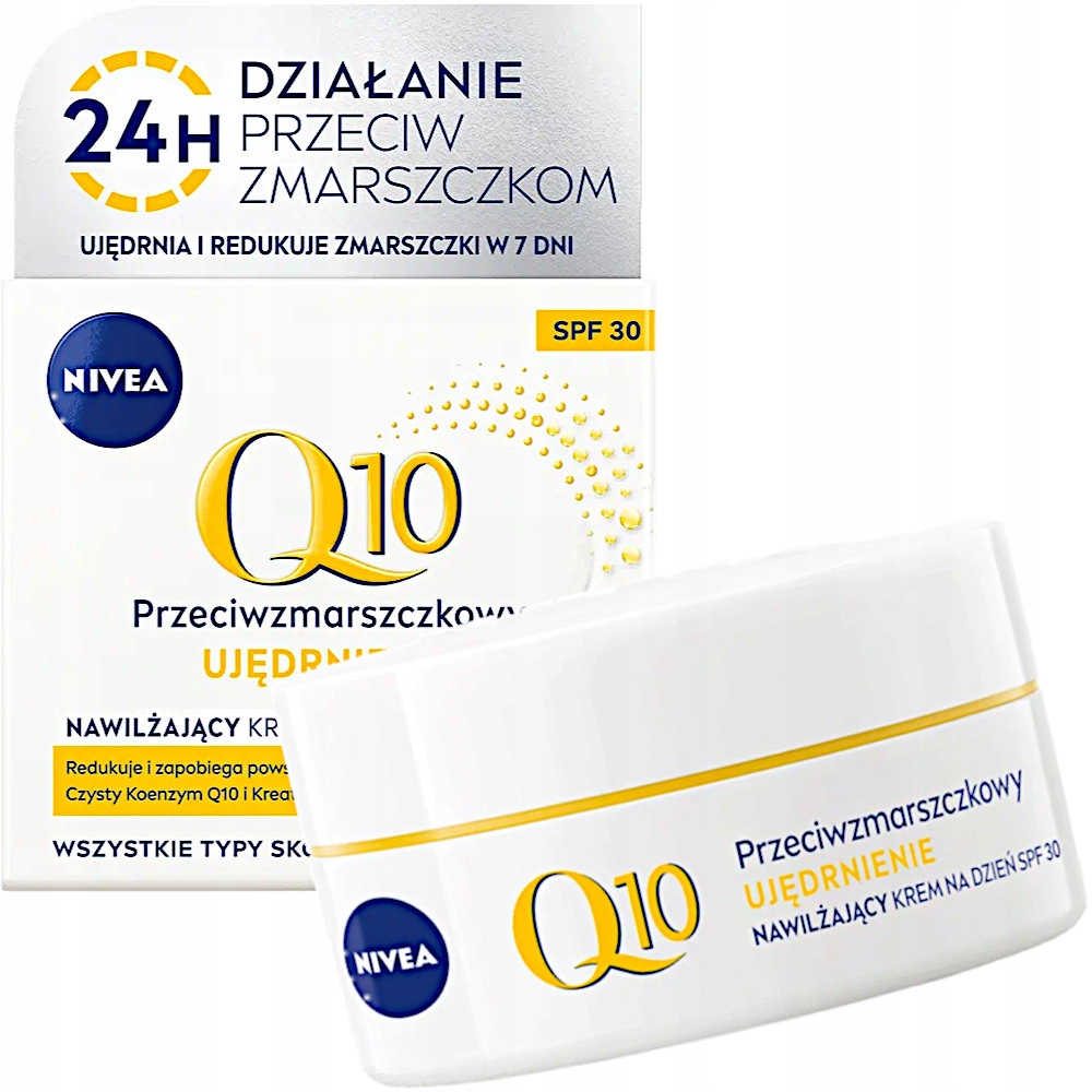 

Nivea Q10 Ujędrnienie Krem Przeciwzmarszkom Spf 30