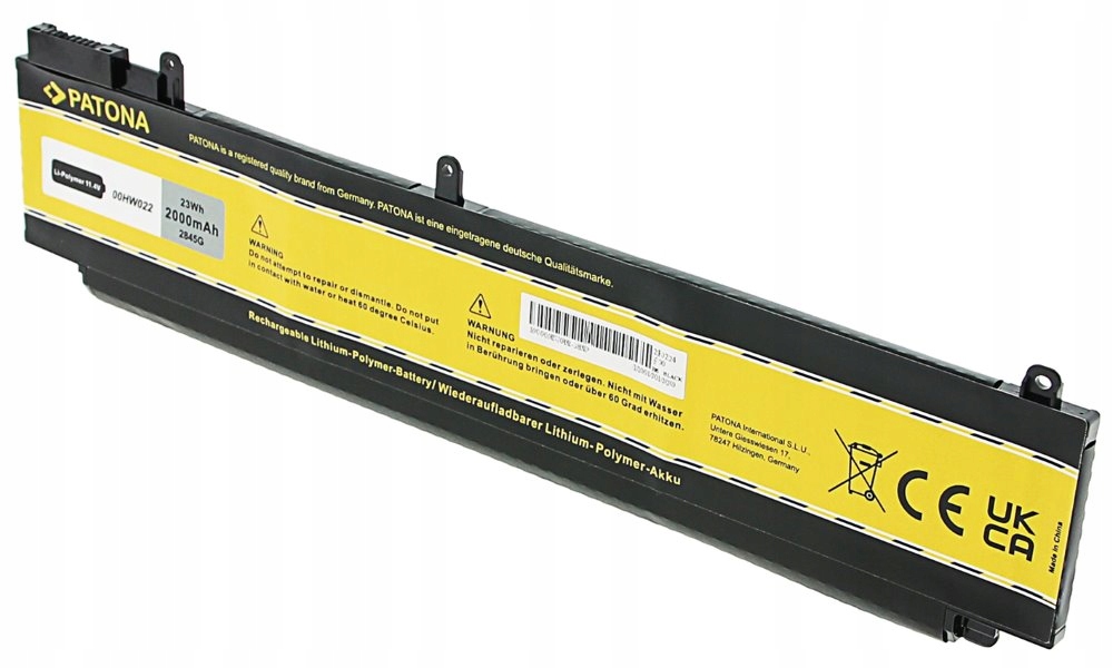 Patona baterie pro ntb Lenovo Thinkpad T460s/T470s 2000mAh Li-Pol 11,1V 00H