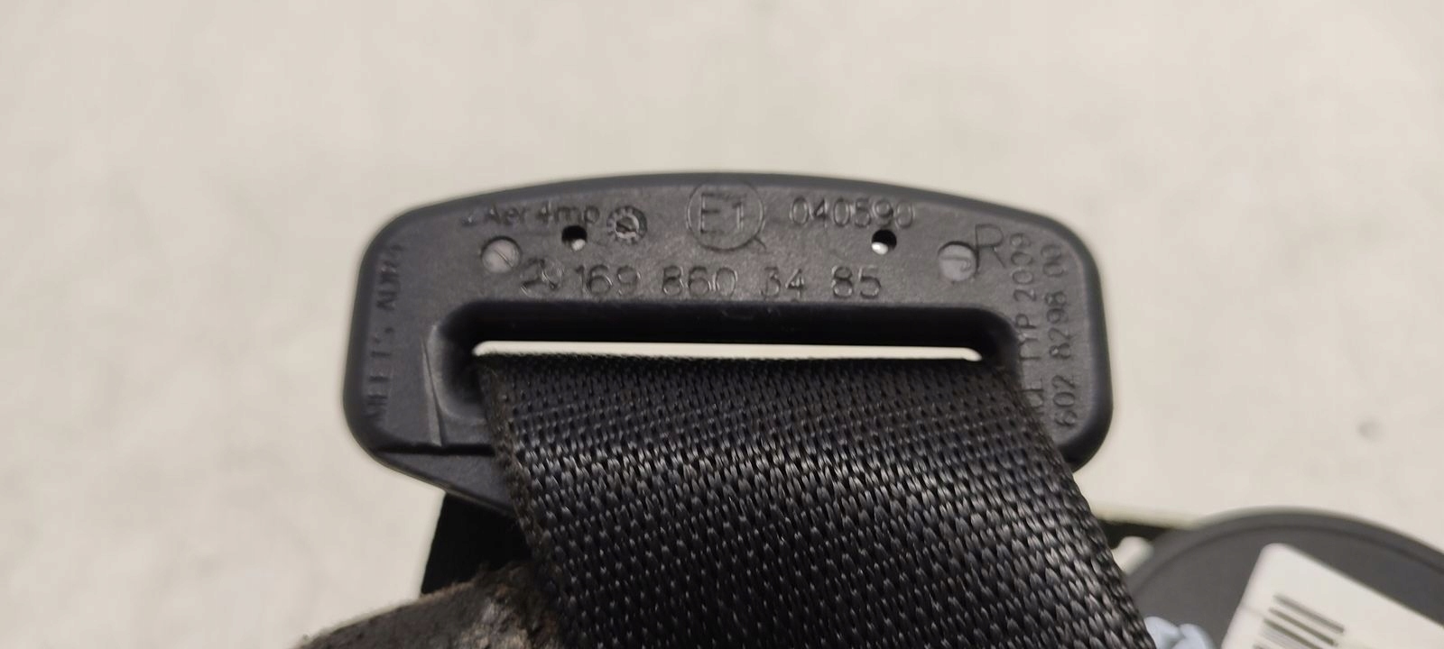 Gurten Sicherheits rechts vorne Mercedes W169 1,7