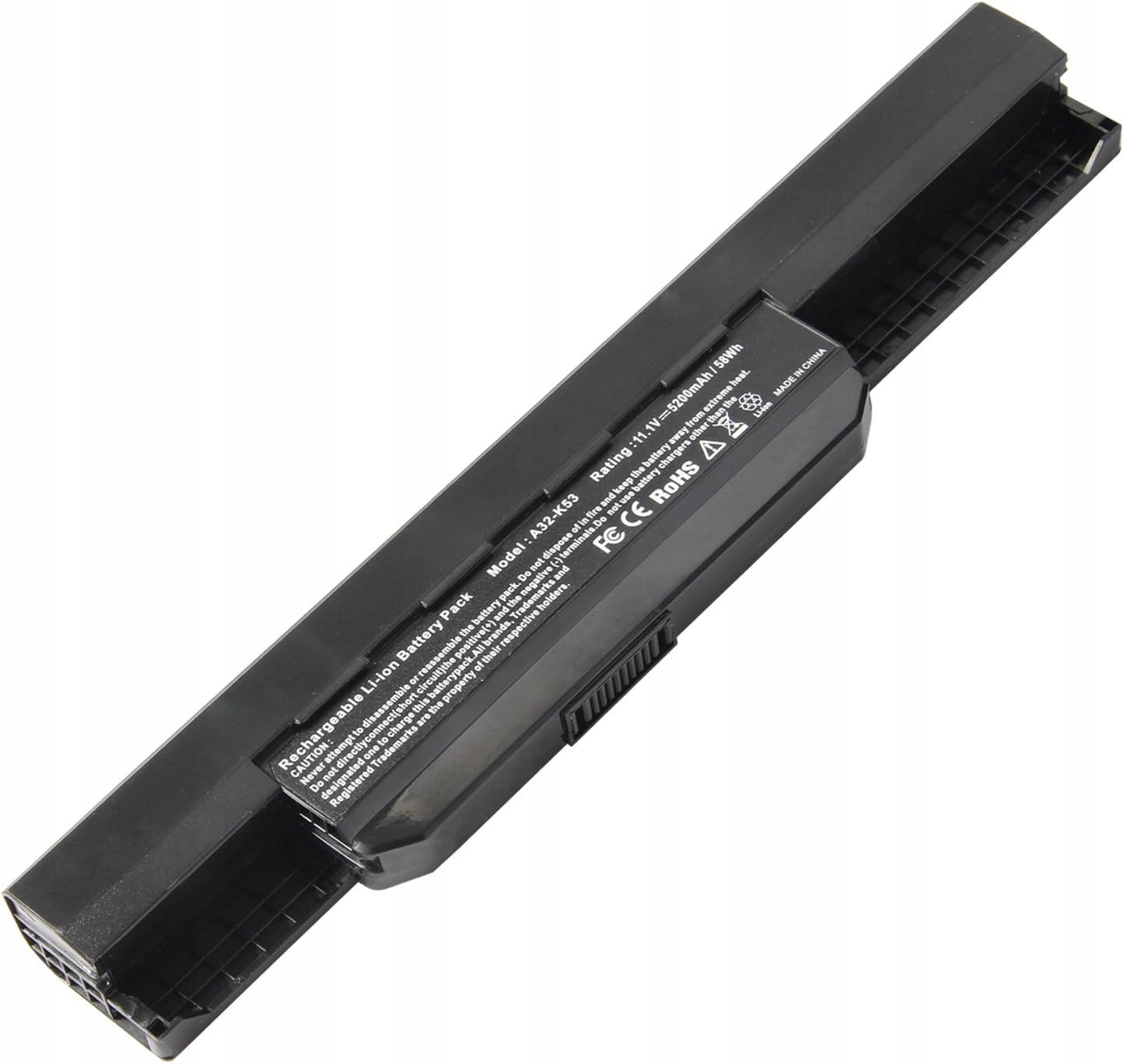 Bateria do Laptopa 32-K53 Asus K53 X43 A32-K53 A41-K53 5200mAh Zamiennik