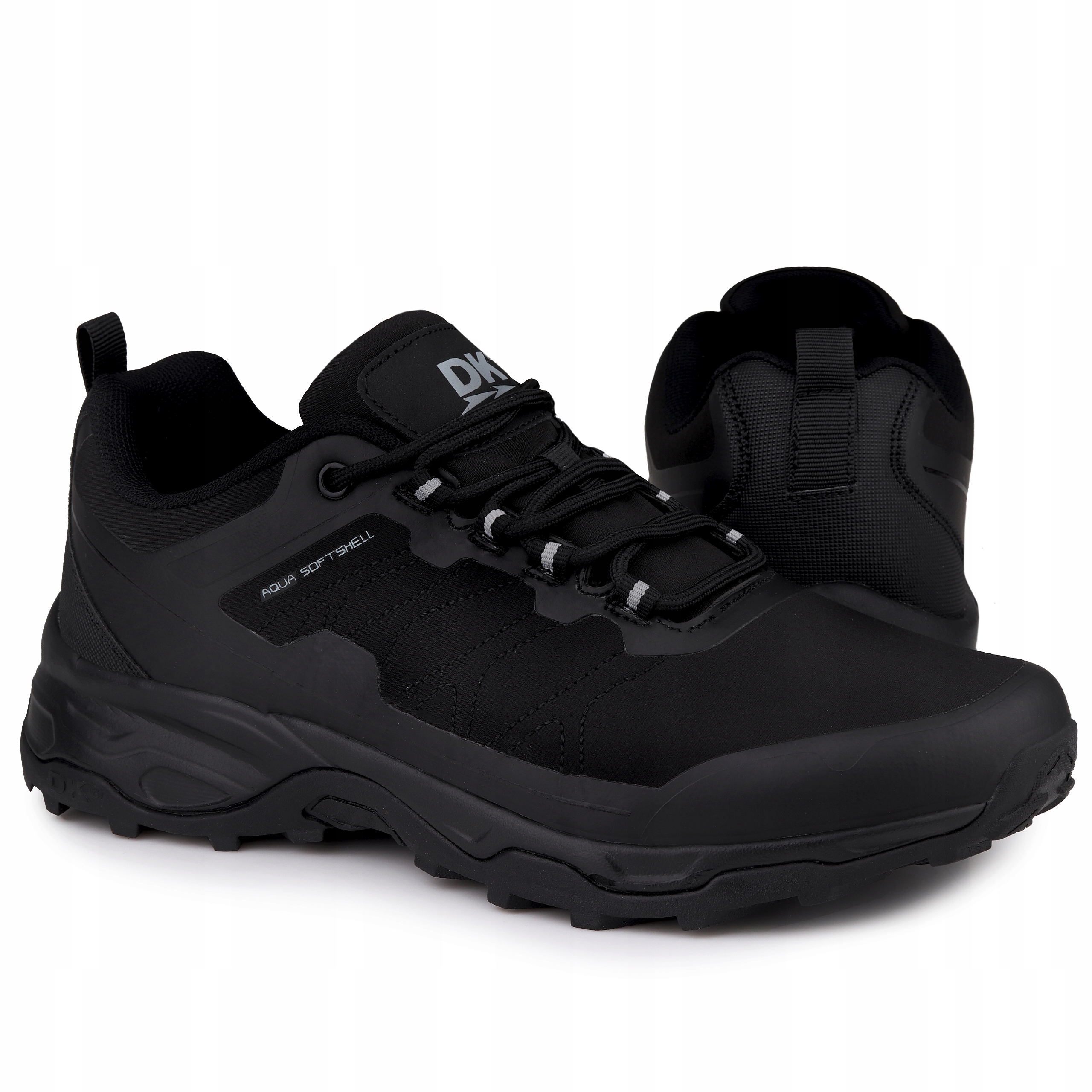 Buty męskie trekkingowe Dk Faler Black Aqua Softshell 04107 Blk M