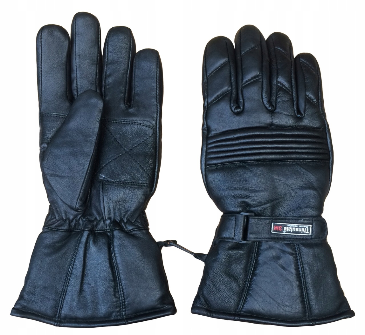 Rękawice skórzane ocieplane roz: S, M, L, XL i XXL