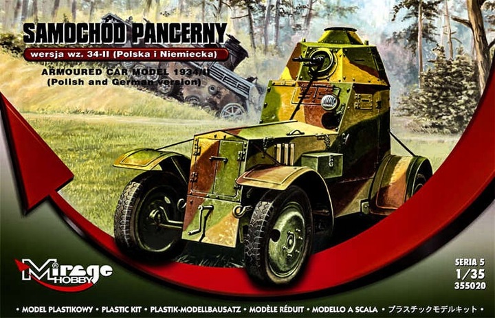 

Model Sam. Pancerny Wz. 1934-II Polska I Niemiec