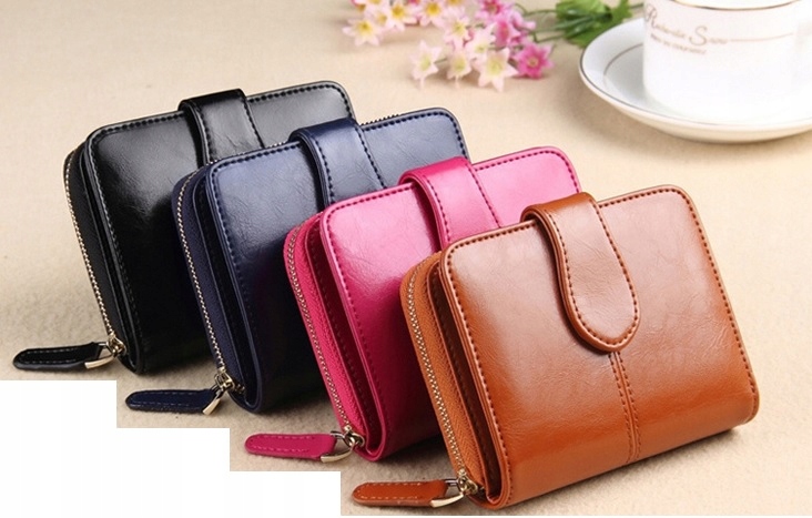 Portfel portwel damski portmonetka organizer etui Wielkość mały